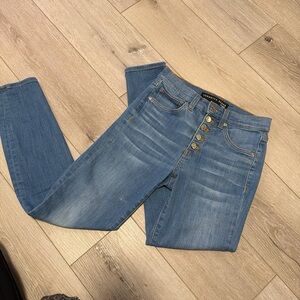 Veronica Beard Medium Blue High Rise Jeans